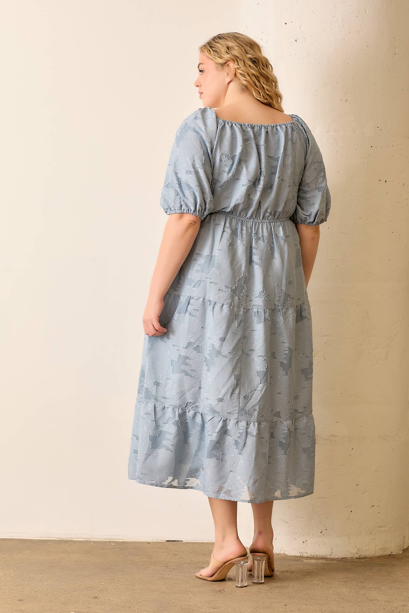 DUSTY BLUE plus size