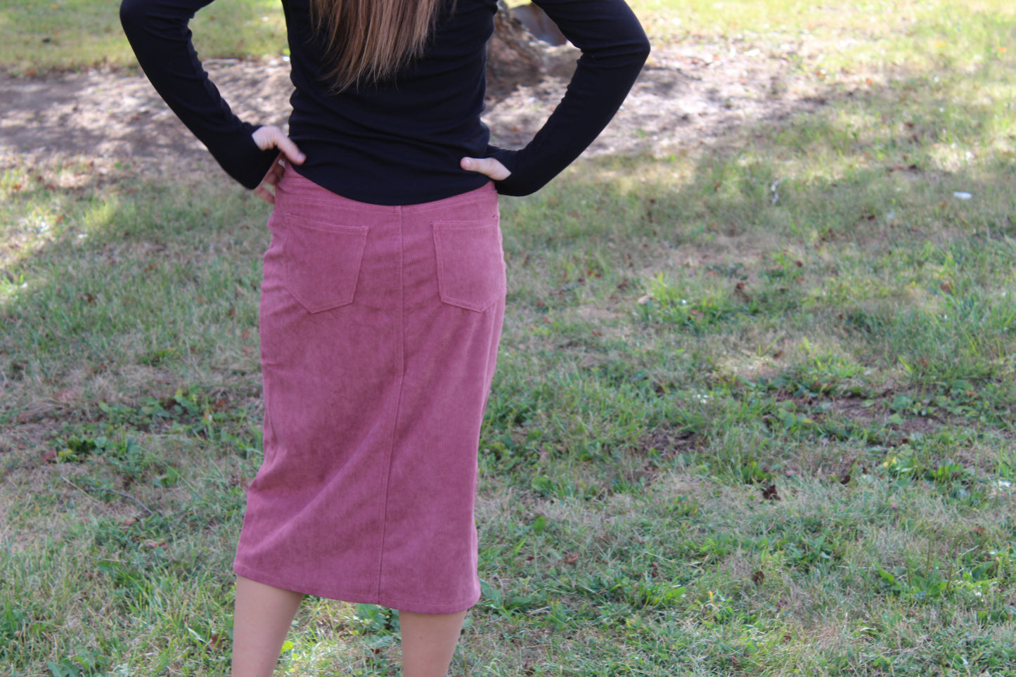 Chestnut Jegging Skirt