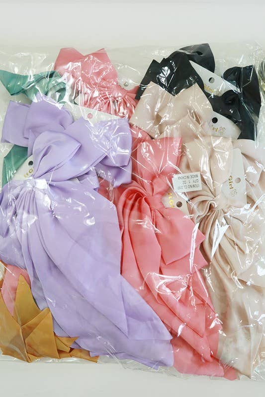 Satin Hair Bows