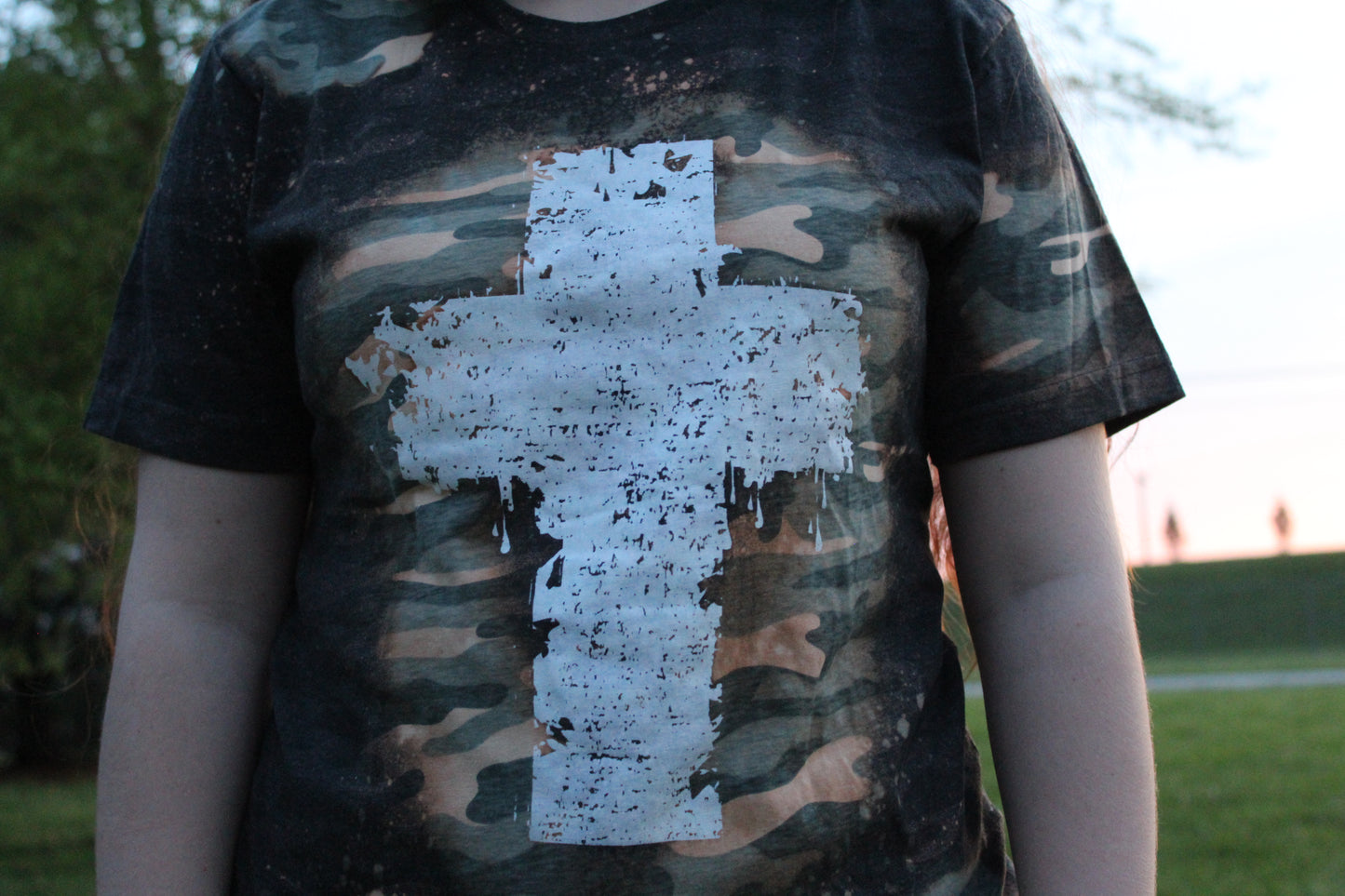 Camo Cross Tee