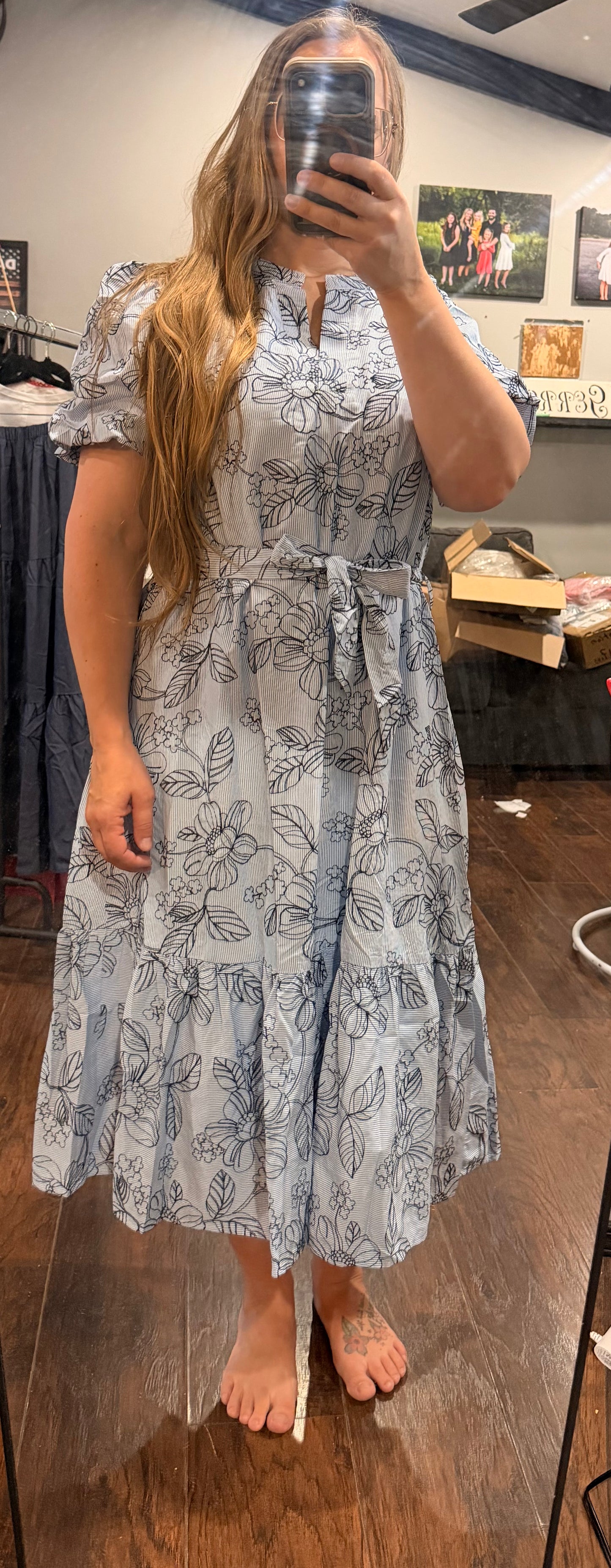 Carolina Floral Dress