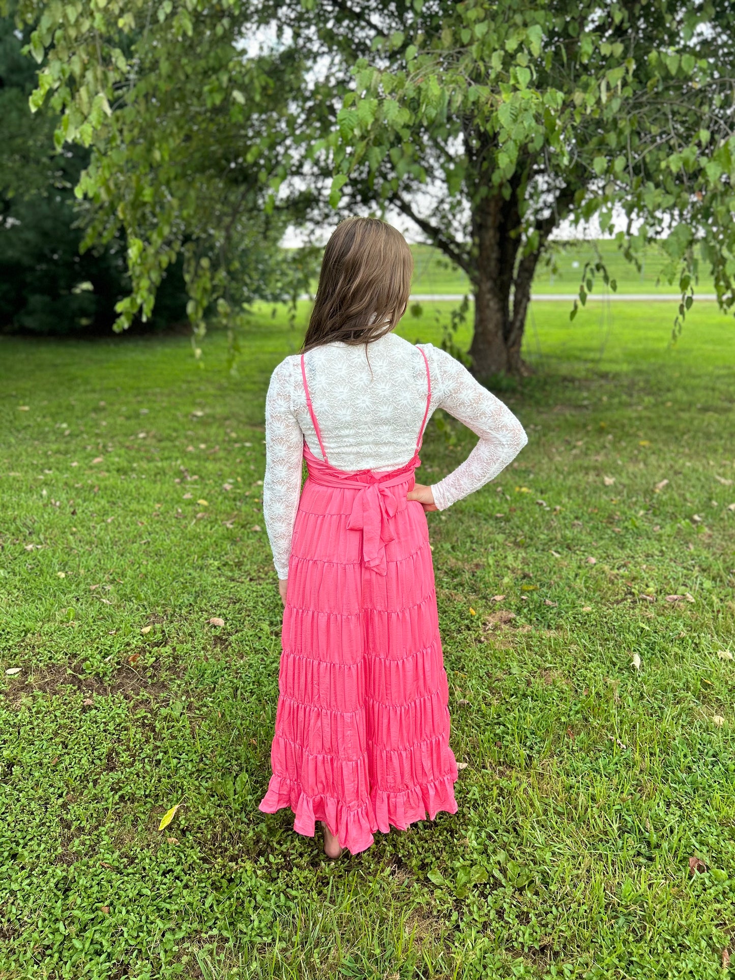 Floral Lace Layering Top
