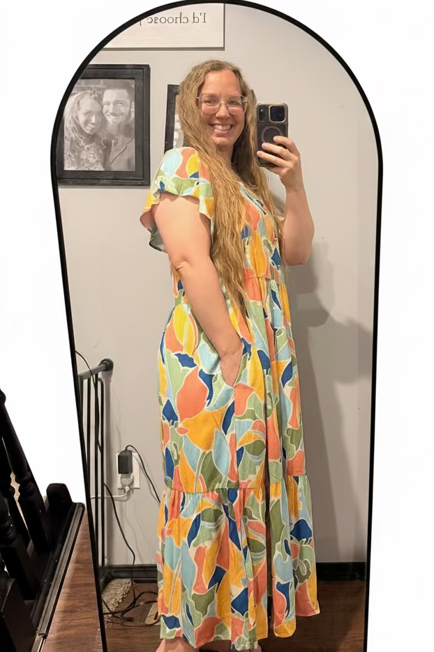 Painted Petals Maxi
