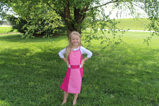 Youth Retro Pink Dress