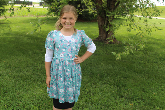 Youth Summertime Floral Tunic/Dress