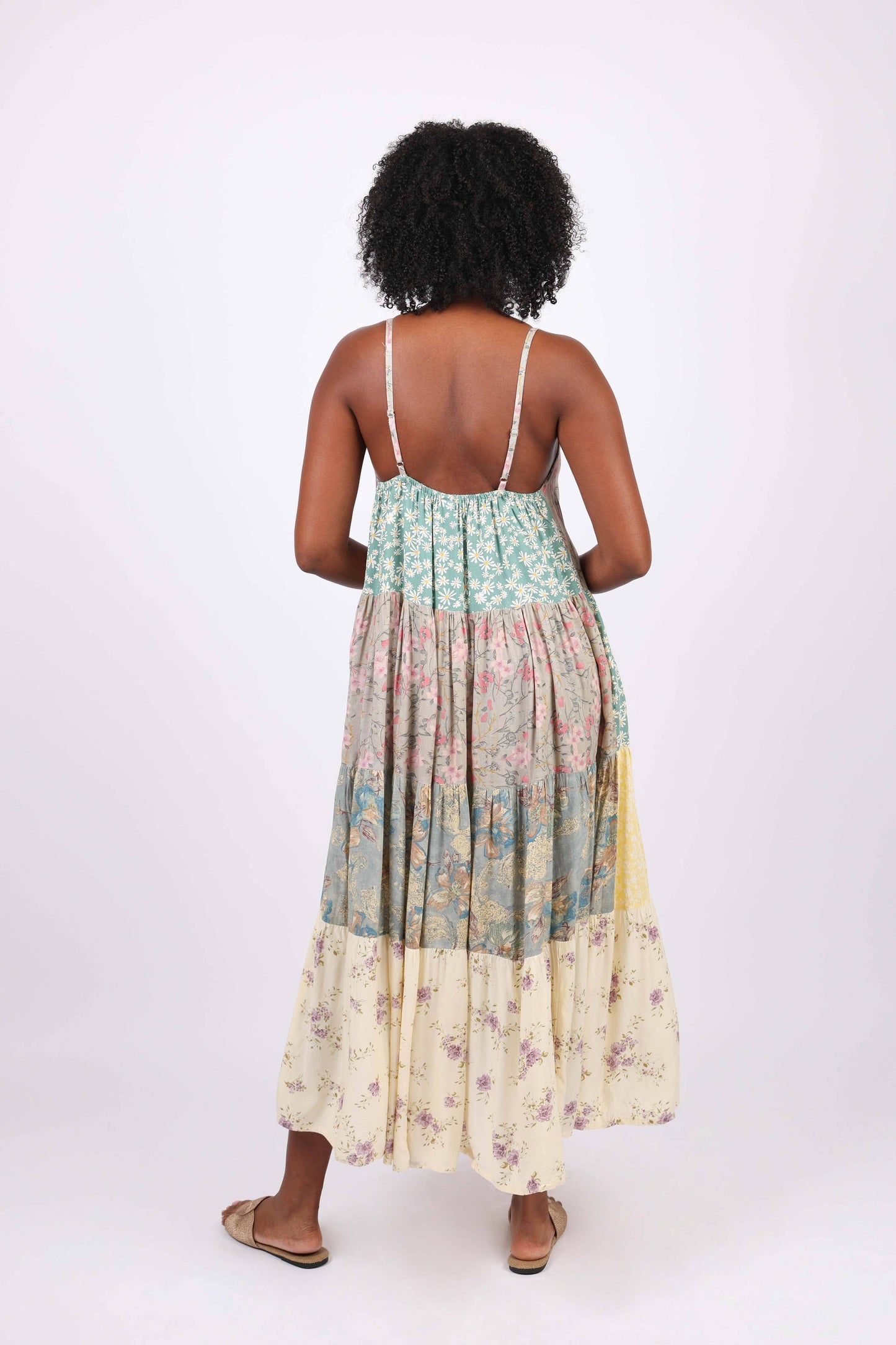 Sunflower Summer Patch Dress